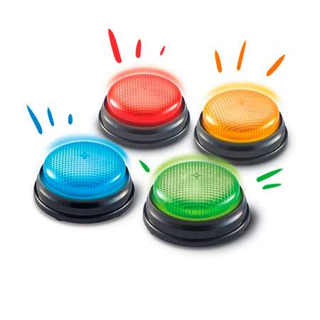 Игра развивающая Learning Resources Гигантские кнопки ответа со светом и звуком