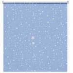 Рулонная штора DECOFEST Принт Блэкаут Звездное небо Голубой 050x160 LT Мини