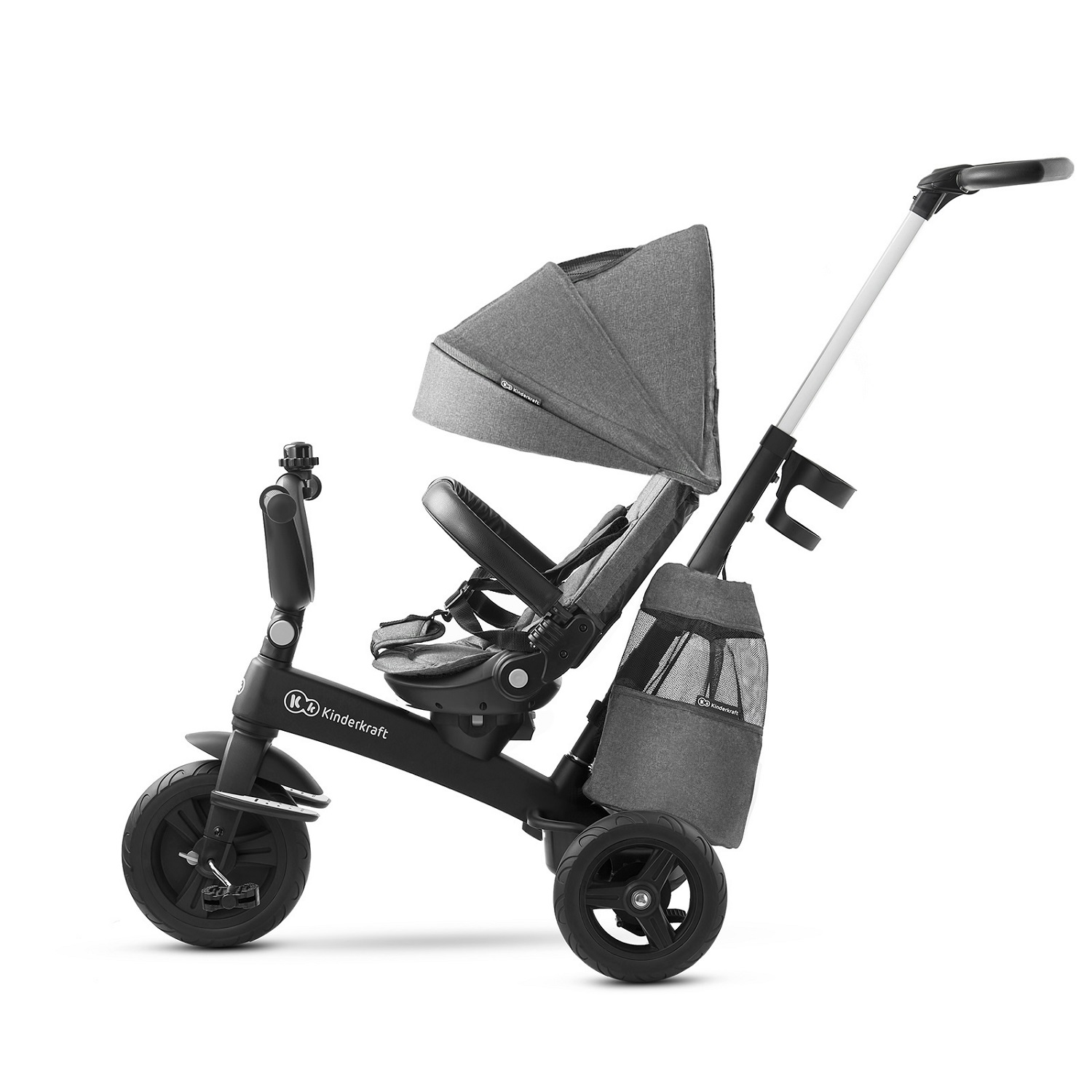 Велосипед Kinderkraft Easytwist Platinum Grey KKRETWIGRY0000 - фото 14