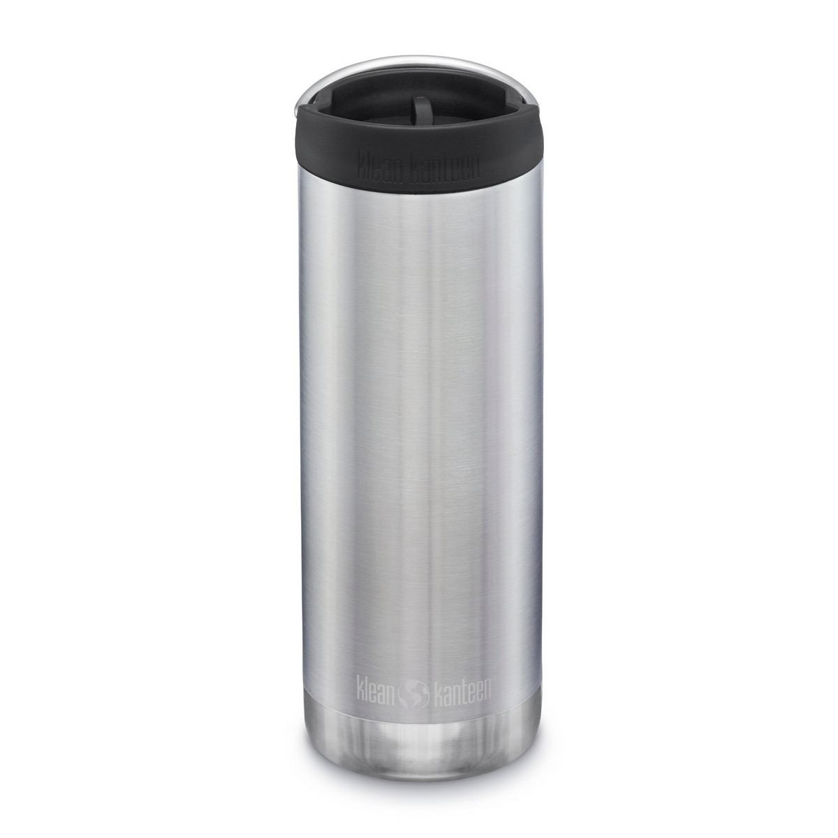 Термокружка Klean Kanteen TKWide Cafe Cap 16oz Brushed Stainless 473 мл - фото 1