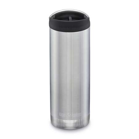 Термокружка Klean Kanteen TKWide Cafe Cap 16oz Brushed Stainless 473 мл