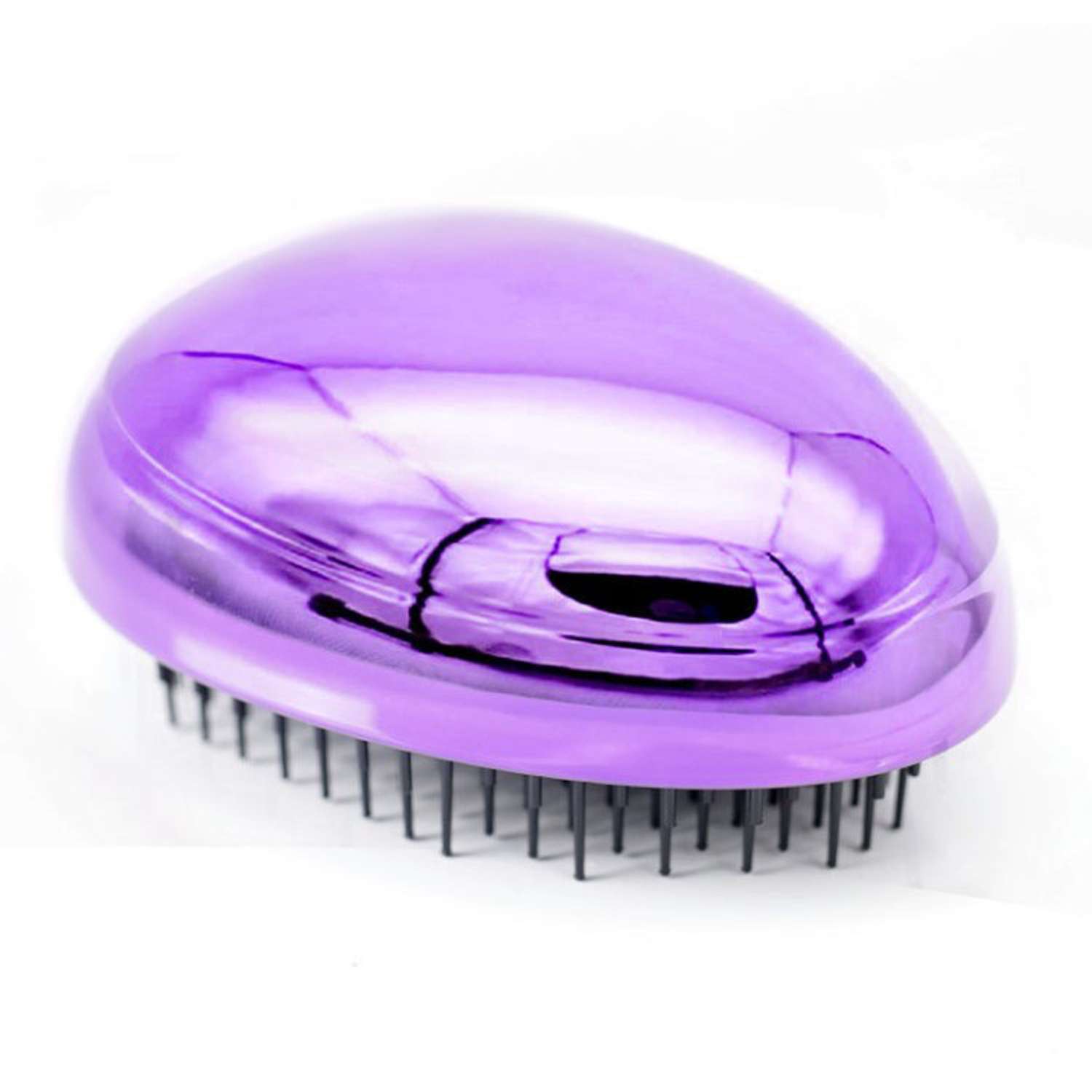 Расческа для волос Beautypedia compact фиолетовая распутывающая - фото 2