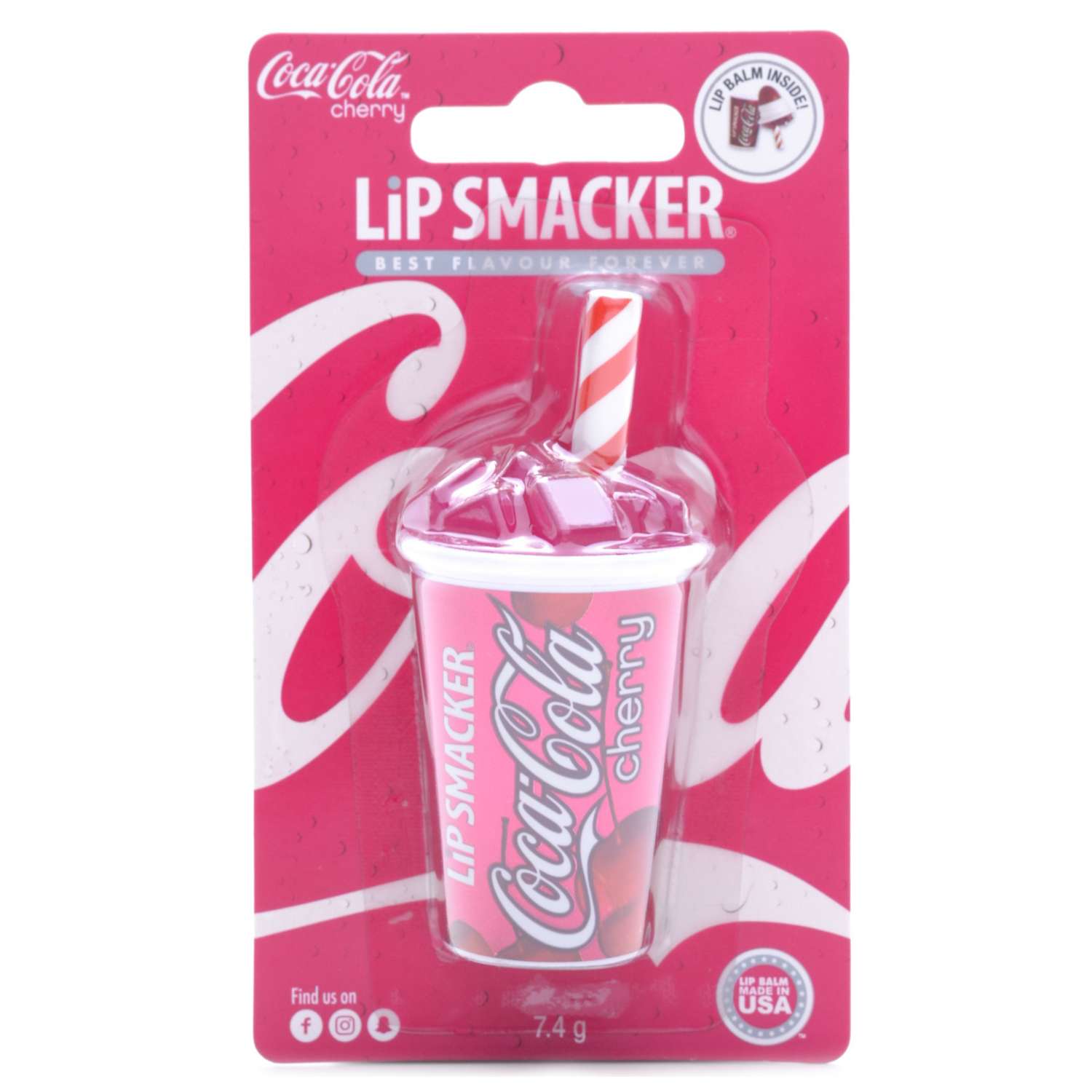 Бальзам для губ Lip Smacker Кока-Кола Вишня Z82045 - фото 2
