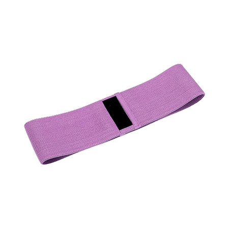 Фитнес-резинка Beroma тканевая фиолетовая размер S