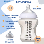 Бутылочка Uviton Anti-Colic 260 мл в ассортименте