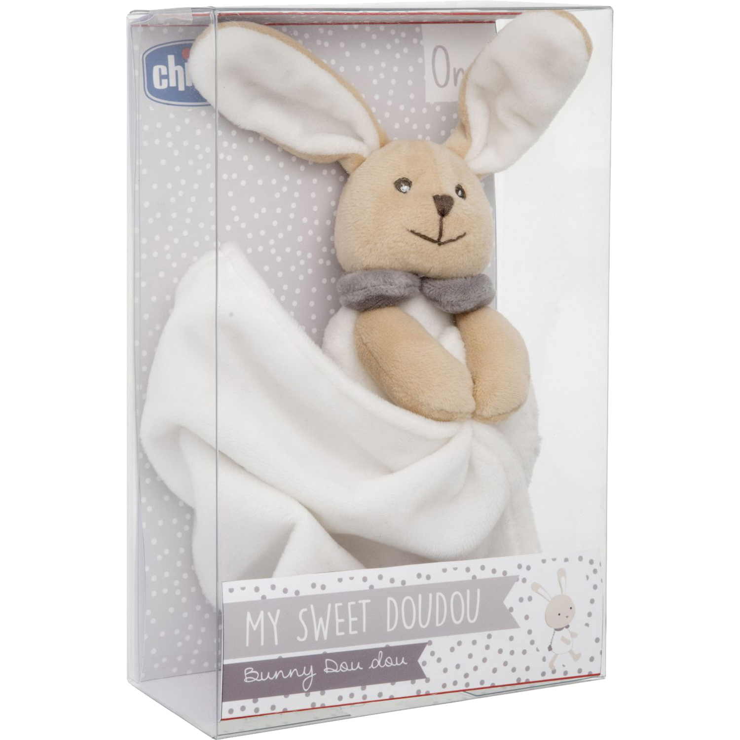 Игрушка Chicco мягкая Зайчик Doudou 00009609000000 - фото 3