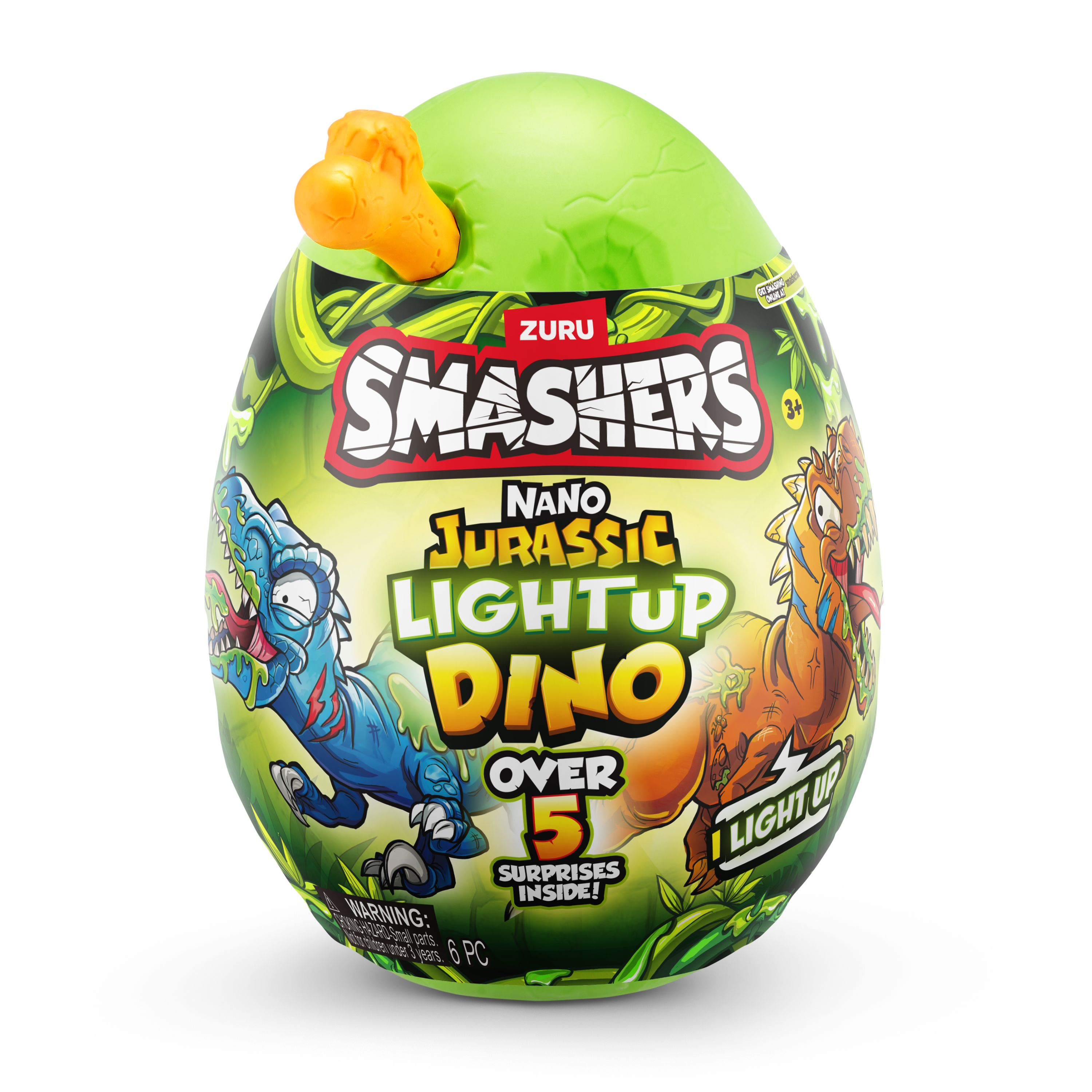 Набор игровой Smashers Jurassic Series 1 Nano Egg 74132TQ1 74132TQ1 - фото 13