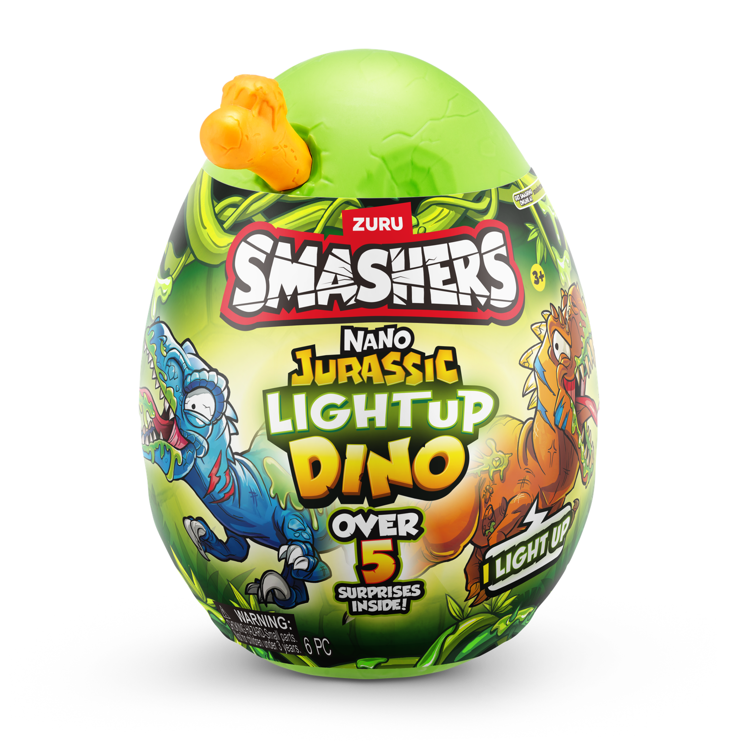 Набор игровой Smashers Jurassic Series 1 Nano Egg 74132TQ1 74132TQ1 - фото 13