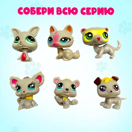 Игрушка-сюрприз Happy Valley Crazy Pets с наклейками