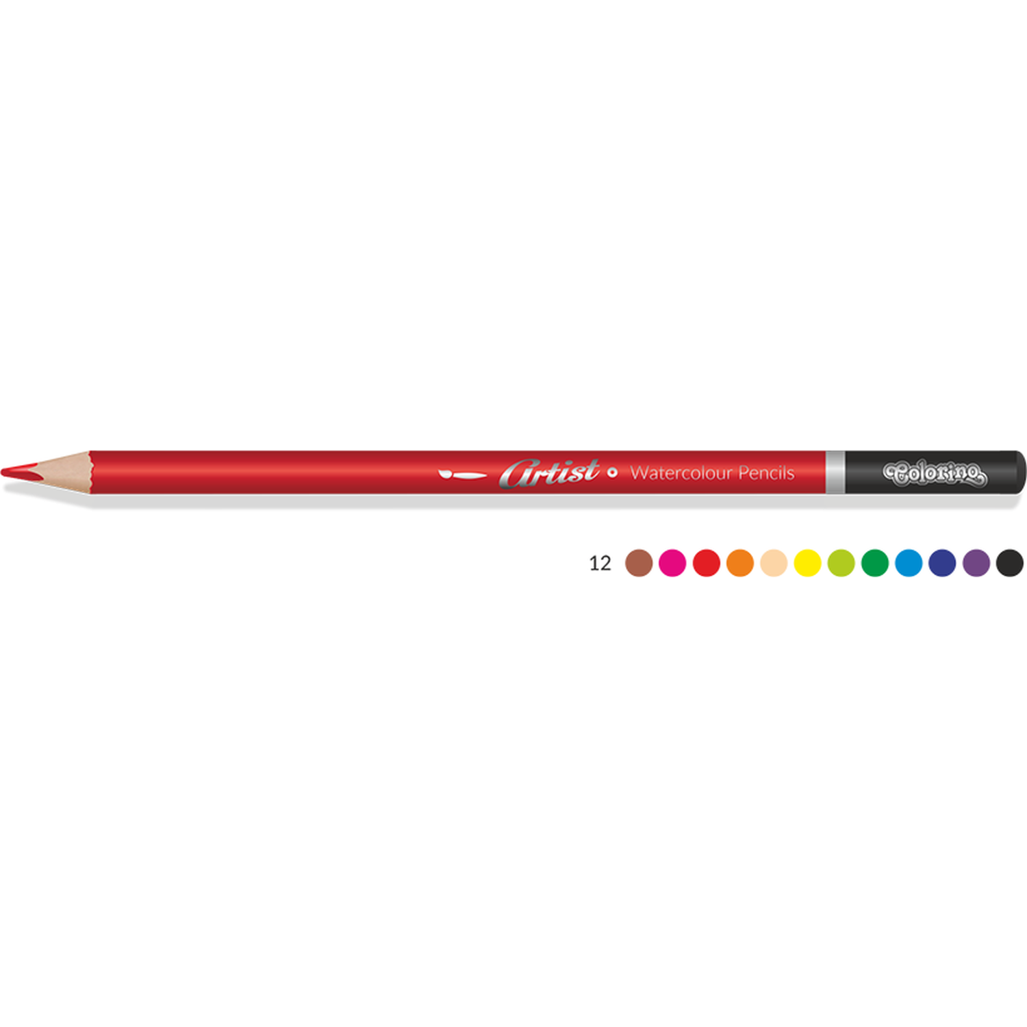 Цветные карандаши COLORINO Artist Акварельные 12 цветов - фото 2