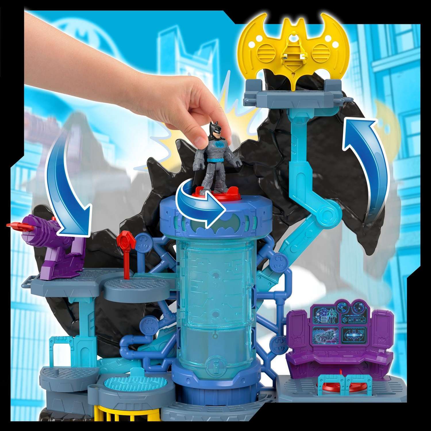 Набор игровой IMAGINEXT DC Super Friends Пещера Бэтмена BatTech GYV24 - фото 15