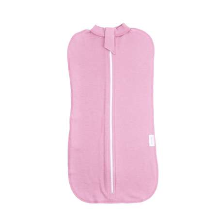 Спальный конверт Пелёнкино пеленка-кокон Базовый 62р 1-3 мес розовый