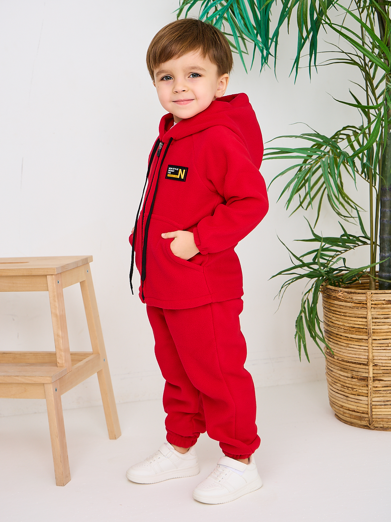 Костюм спортивный Mil Art kids 1902201527SUIT-SPORT-WARM-RED - фото 2