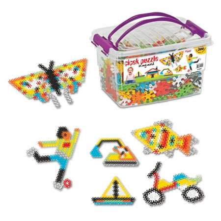 Пазл-конструктор DEDE Flowerpuzzle из 500 деталей