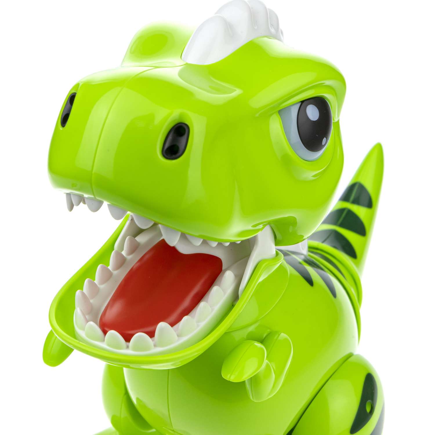 Интерактивная игрушка Robo Pets Динозавр Т-РЕКС зеленый на РУ со световыми звуковыми и эффектами движения - фото 9
