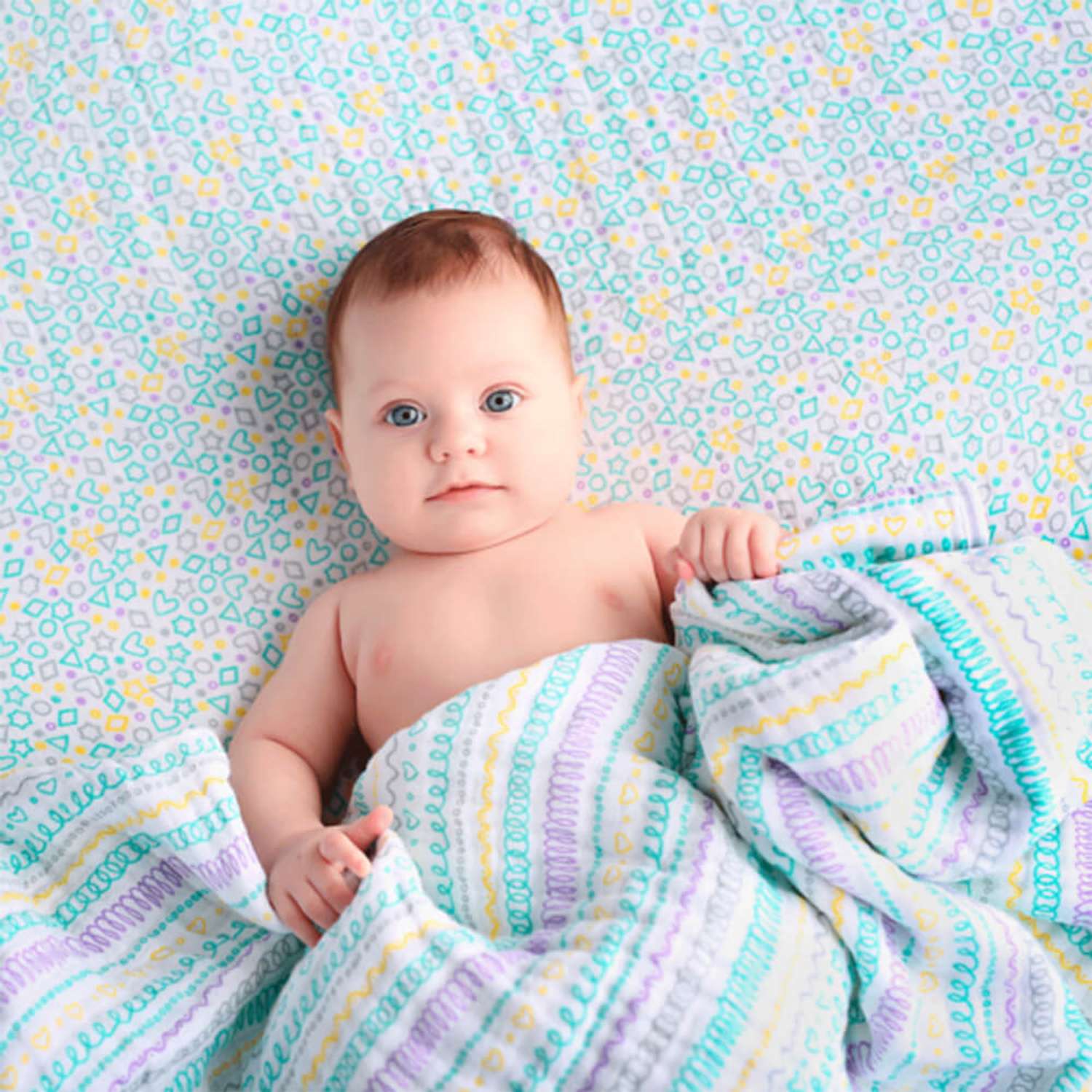 Муслиновое одеяло Adam Stork Sweet Dream 120х120 см - фото 2