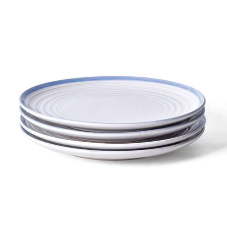 Набор посуды Arya Home Collection White Stoneware тарелки обеденные 21 см 4 шт.