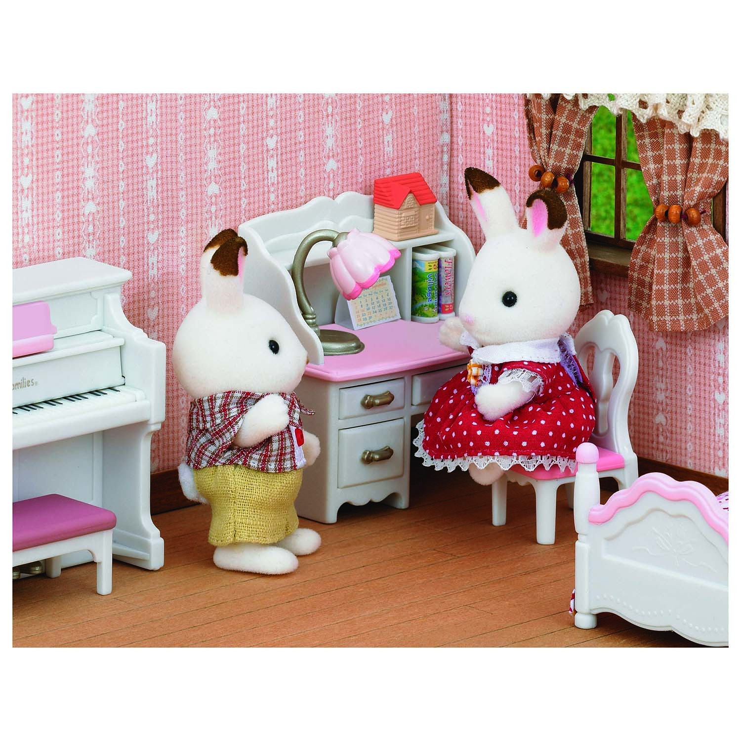 Набор Sylvanian Families Детская комната, бело-розовая (5032) - фото 6