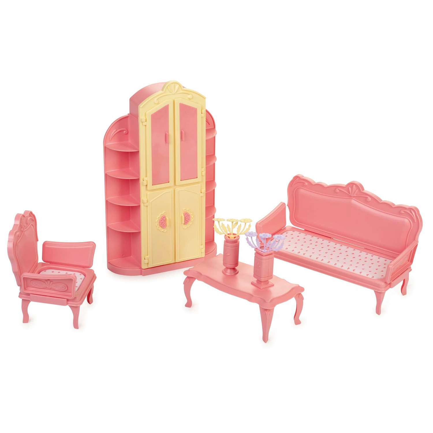 Мебель для кукол ОГОНЁК Гостиная комната Маленькая принцесса С-1524 С-1524 - фото 1