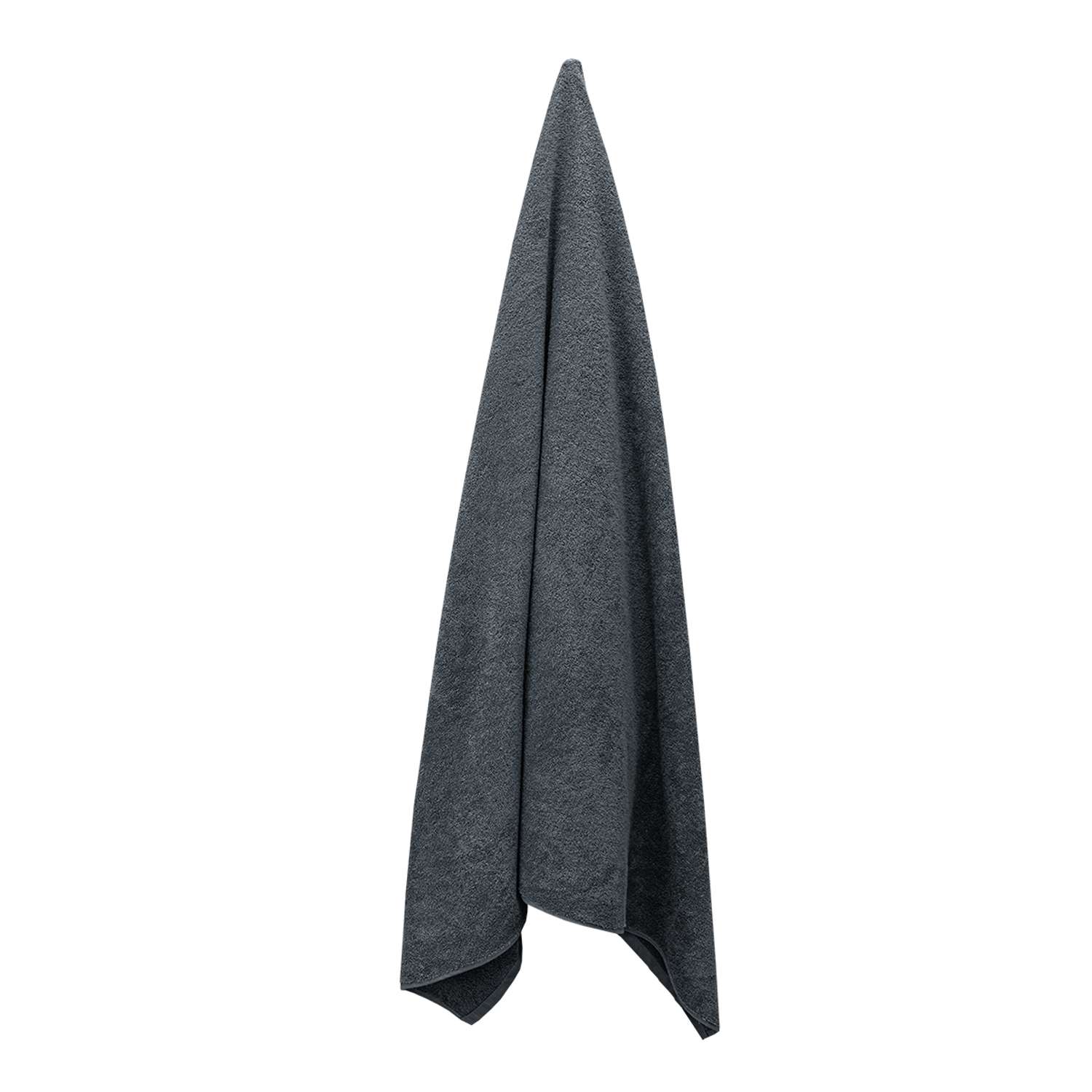 Махровое полотенце Bravo Моно XL 100х150 см серый - фото 5