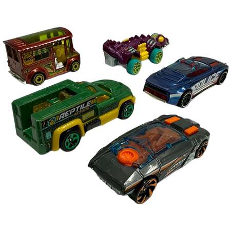 Набор машинок 5 шт Hot Wheels city