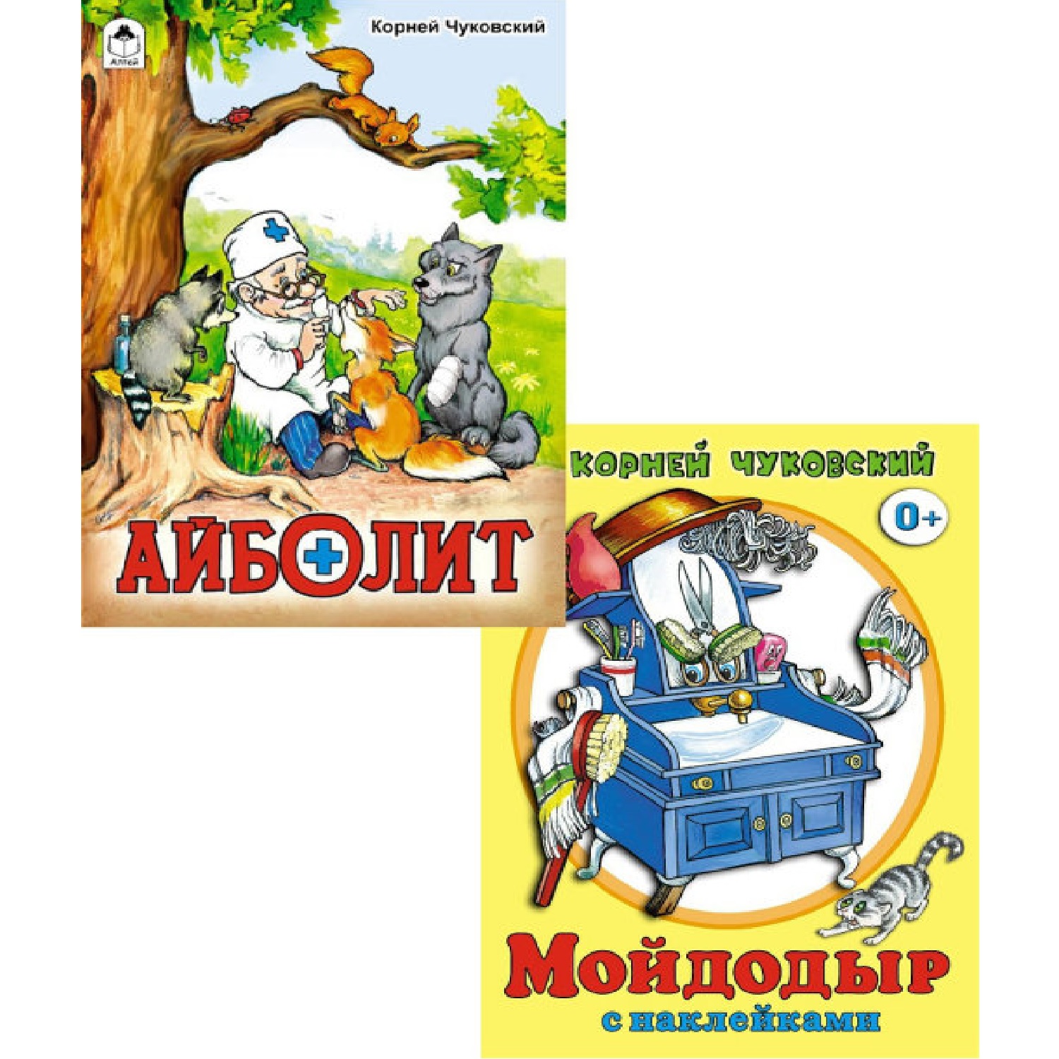 Набор книг Алтей Сказки с наклейками для детей от 3-х лет - фото 1