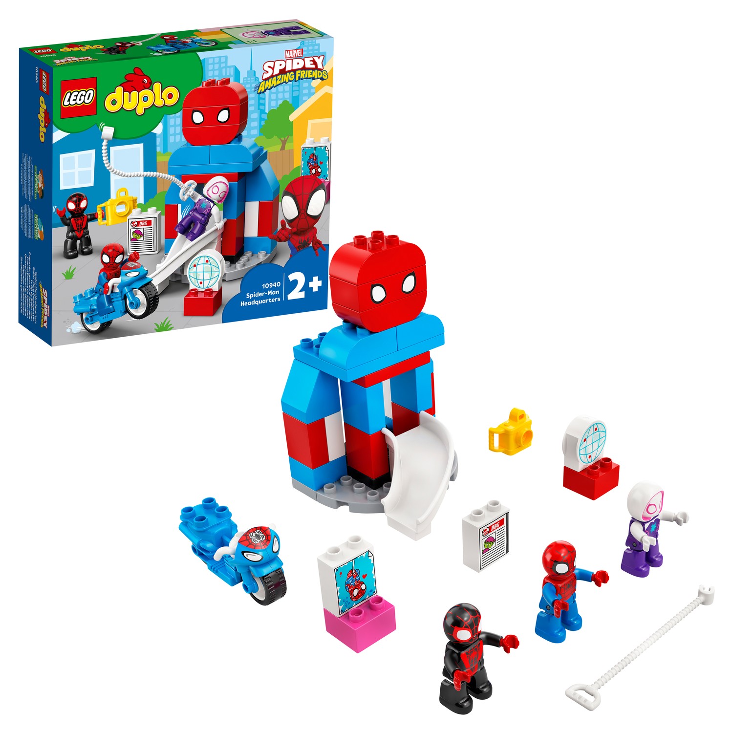 Конструктор LEGO DUPLO Super Heroes Штаб-квартира Человека-паука 10940