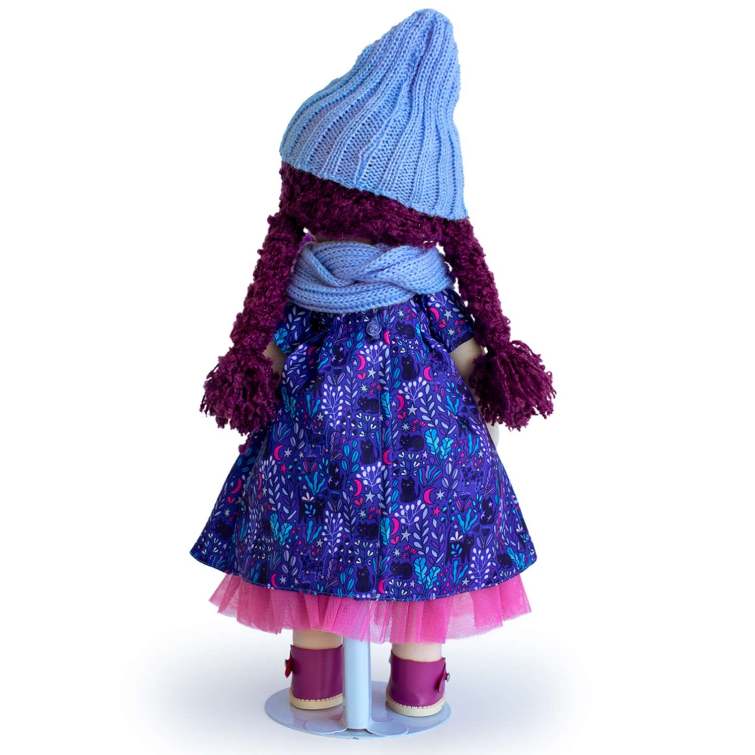 Мягкая кукла BUDI BASA Тиана в шапочке и шарфе 38 см Minimalini Mm-Tiana-02 Mm-Tiana-02 - фото 5