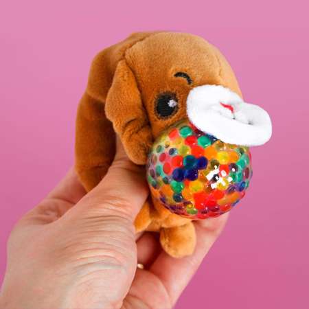 Набор для творчества Школа Талантов Мялка с растущими шариками Мопсик