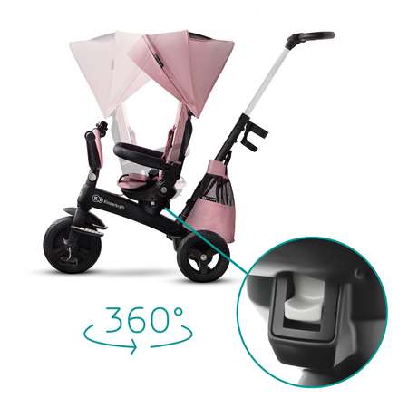 Велосипед Kinderkraft Easytwist Mauvelous Pink KKRETWIPNK0000