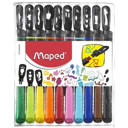 Ручка капиллярная MAPED 10 шт.