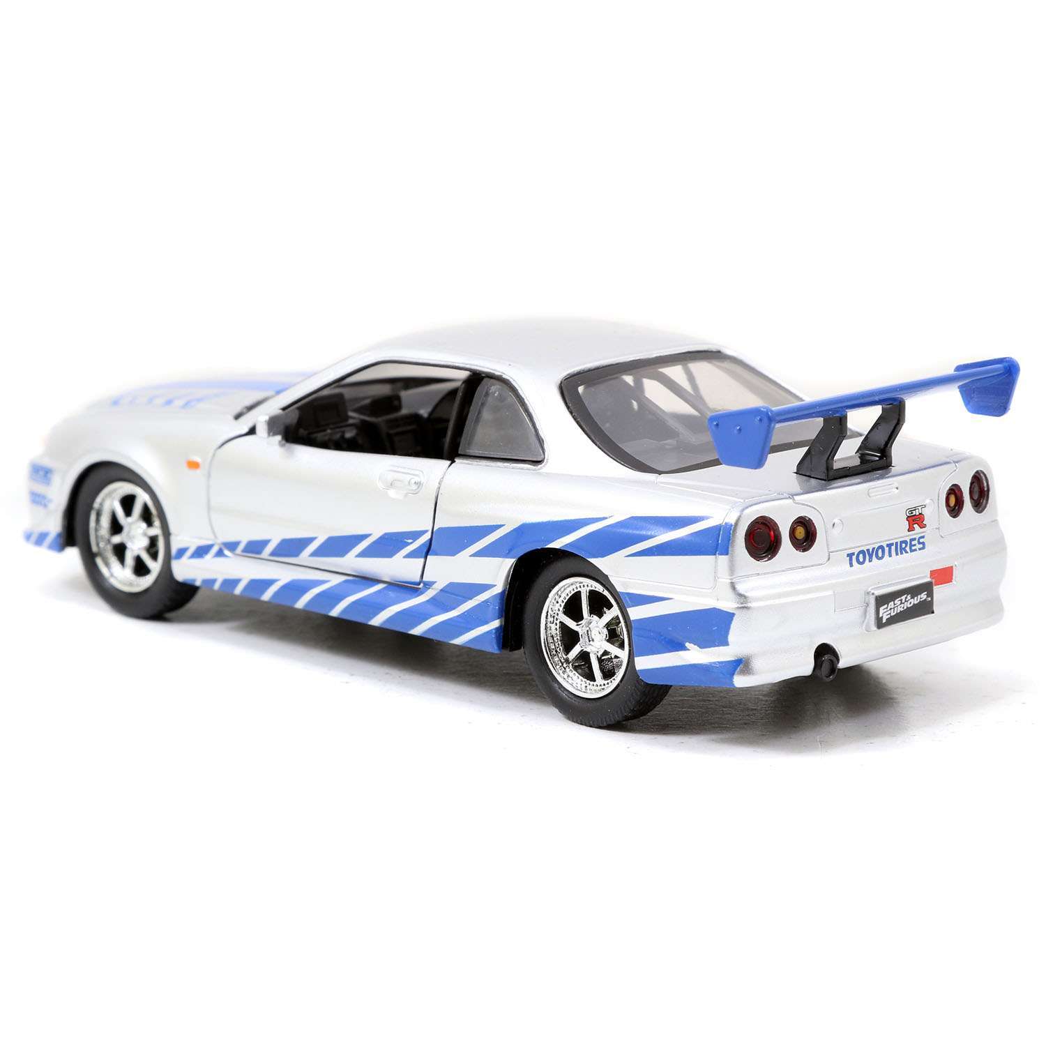 Автомобиль Jada Nissan Skyline GTR R34 1:32 ТоуR109 - фото 4