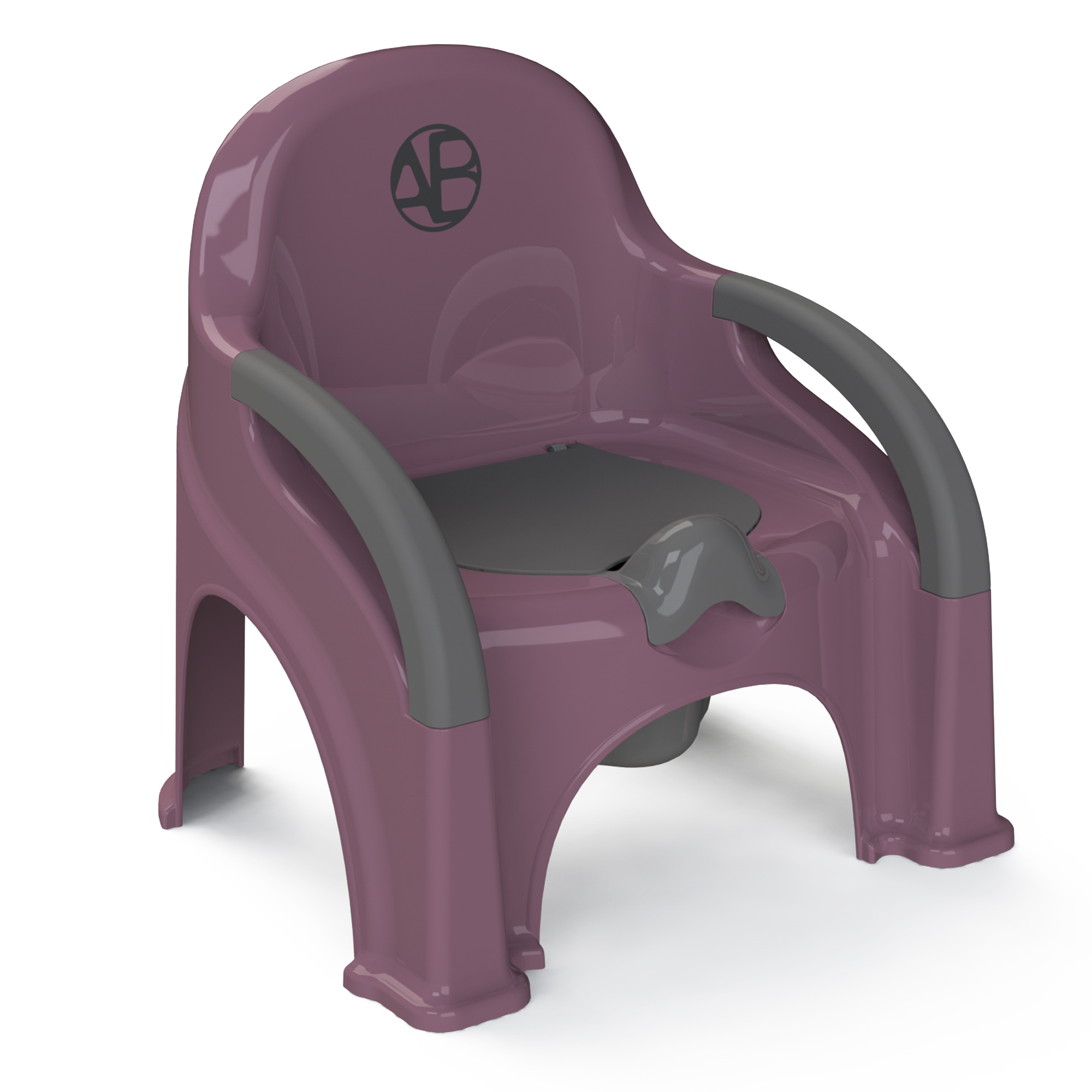 Горшок-стул Amarobaby Baby chair фиолетовый - фото 1