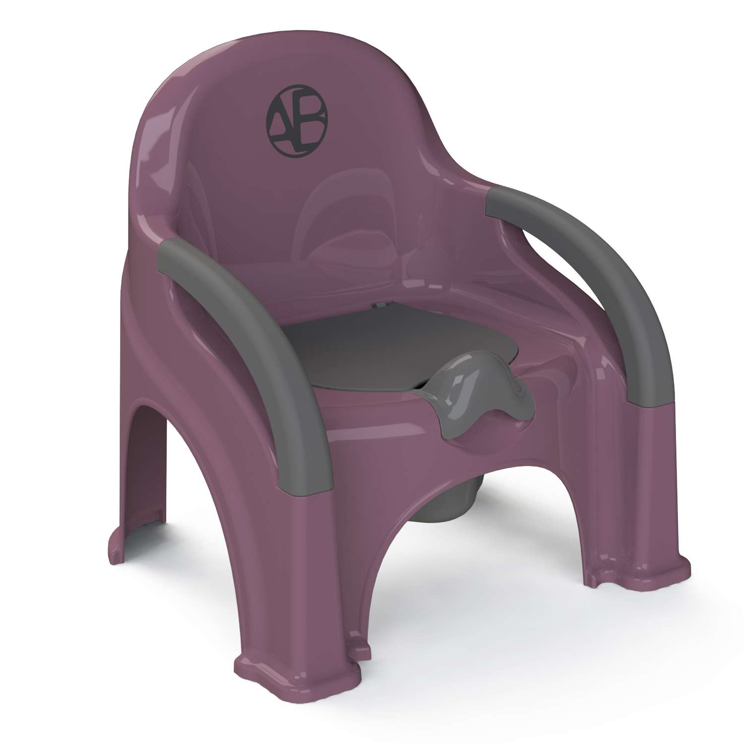 Горшок-стул AmaroBaby Baby chair фиолетовый - фото 7