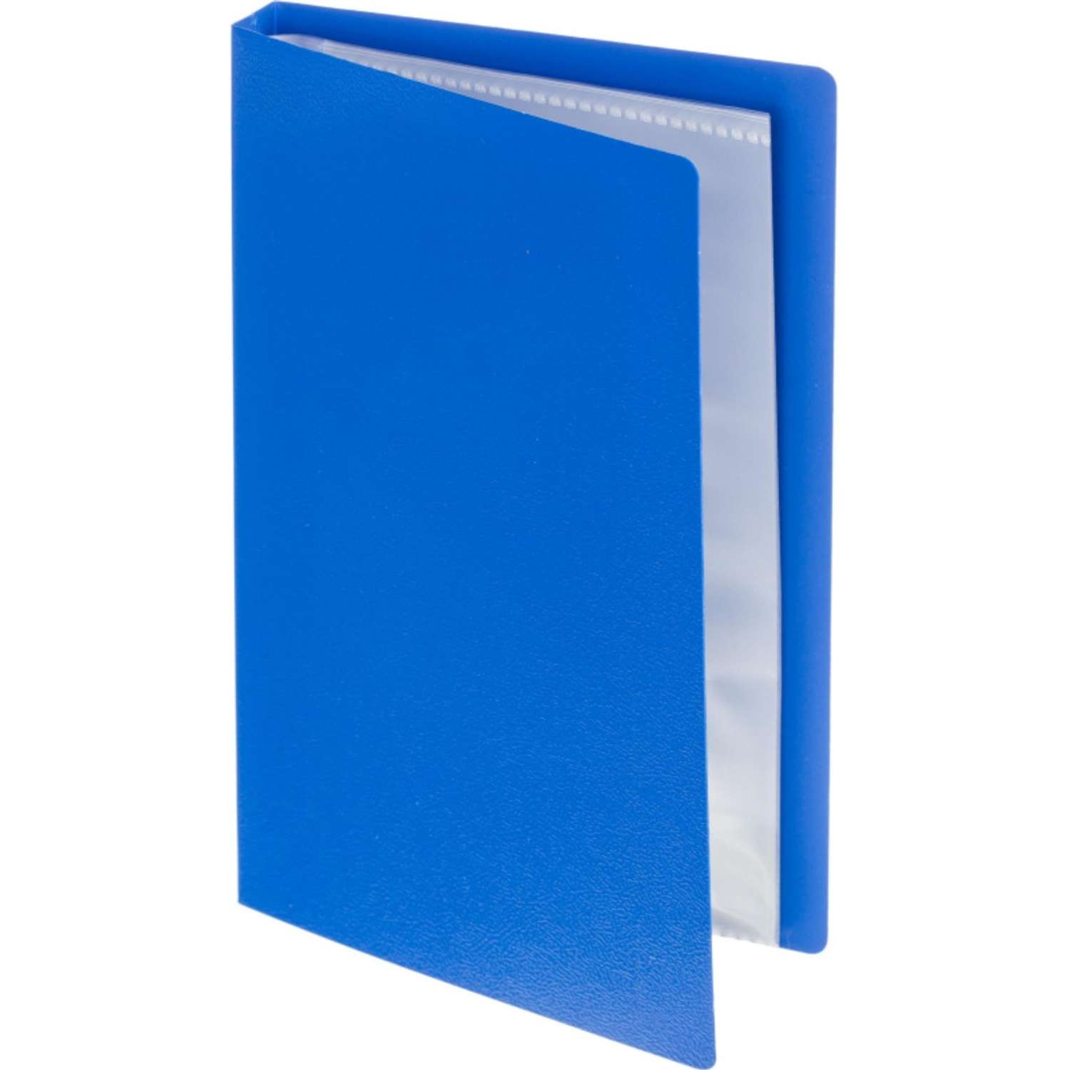 Визитница Attache Economy синий на 120 карточек 2 упаковки по 5 штук - фото 3