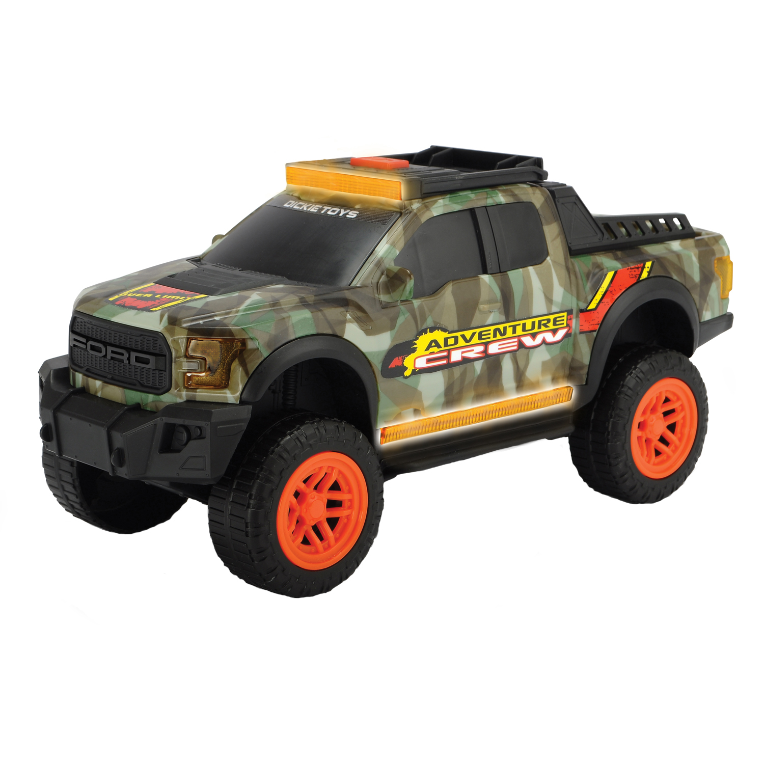 Машинка Dickie Adventure Ford F150 Raptor Уникальный камуфляж 3756001 3756001 - фото 1