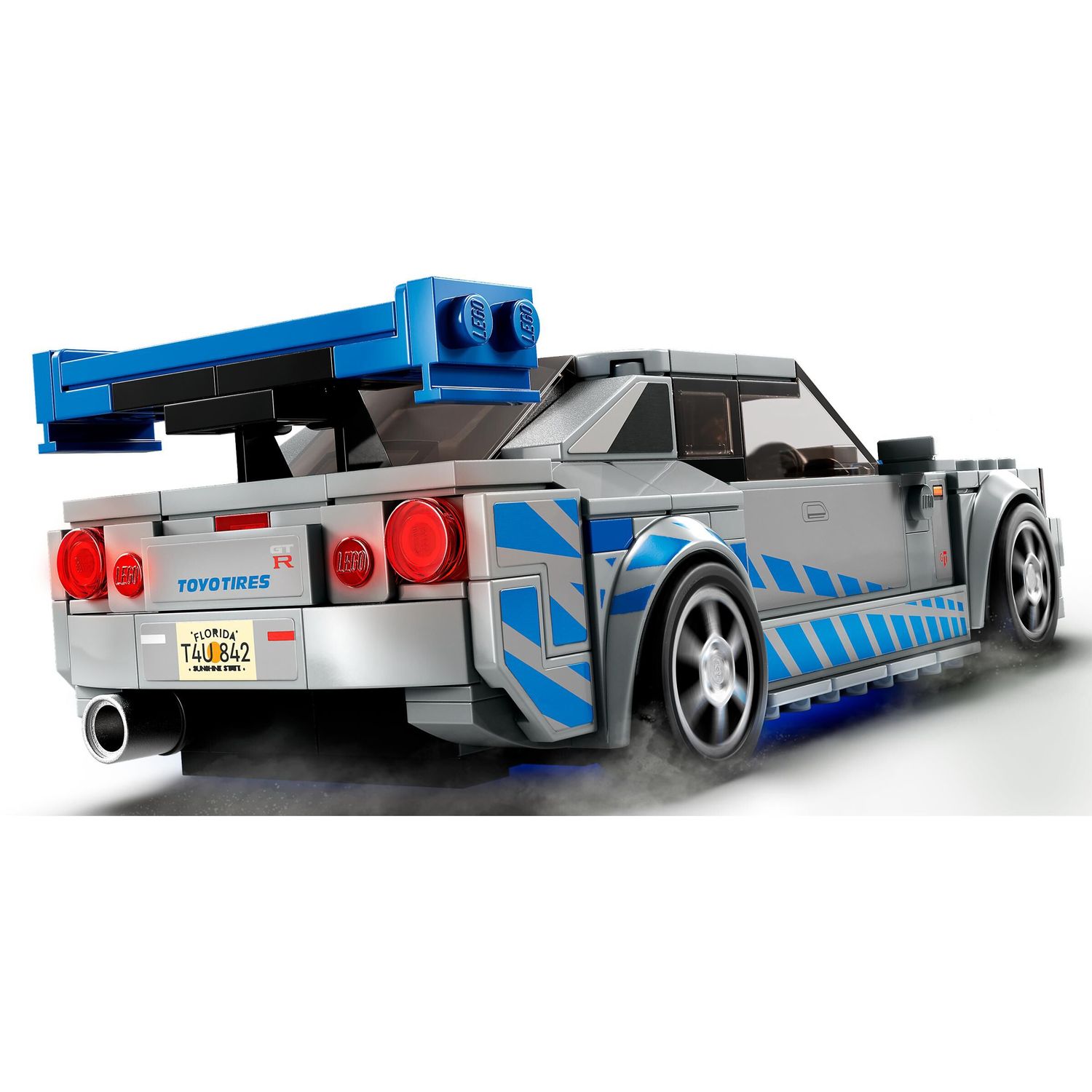 Конструктор LEGO Speed Champions 2 Fast 2 Furious Nissan Skyline GT-R (R34) 76917 - фото 4