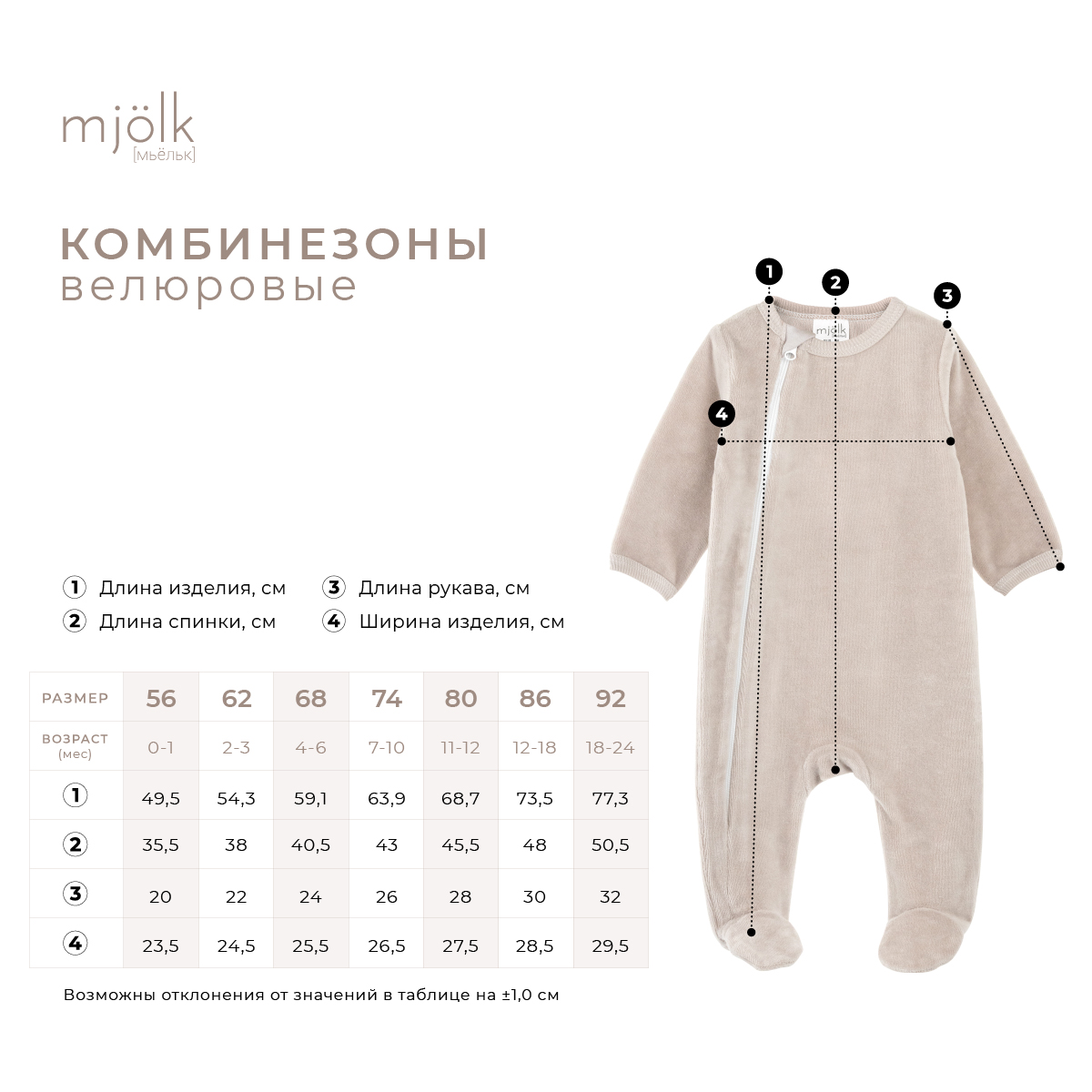 Комбинезон Mjolk 8856069 - фото 3