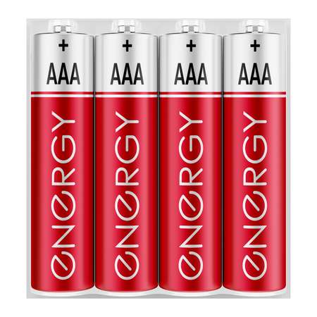 Батарейка Energy R03.4S типоразмер ААА 4 шт