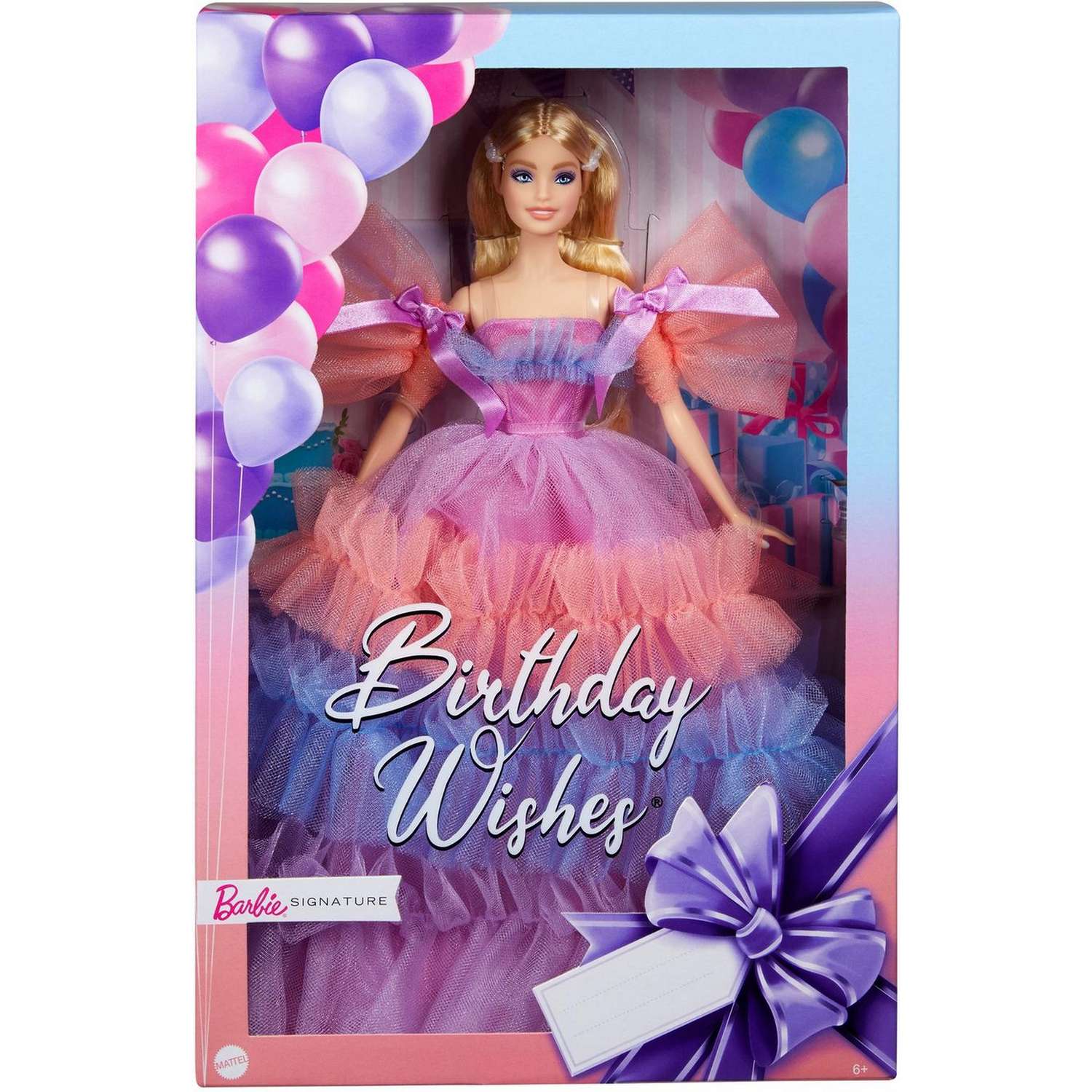 Кукла Barbie Пожелания ко дню рождения коллекционная GTJ85 GTJ85 - фото 2