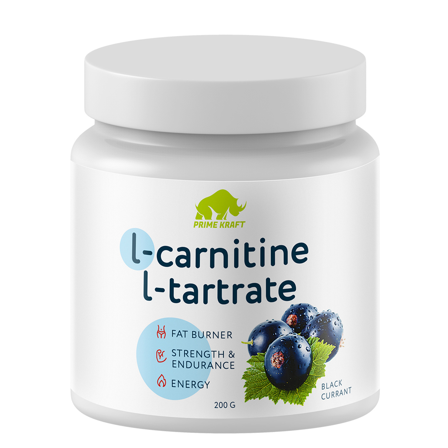 Коктейль L-Carnitine L-Tartale Prime Kraft черная смородина 200г - фото 1