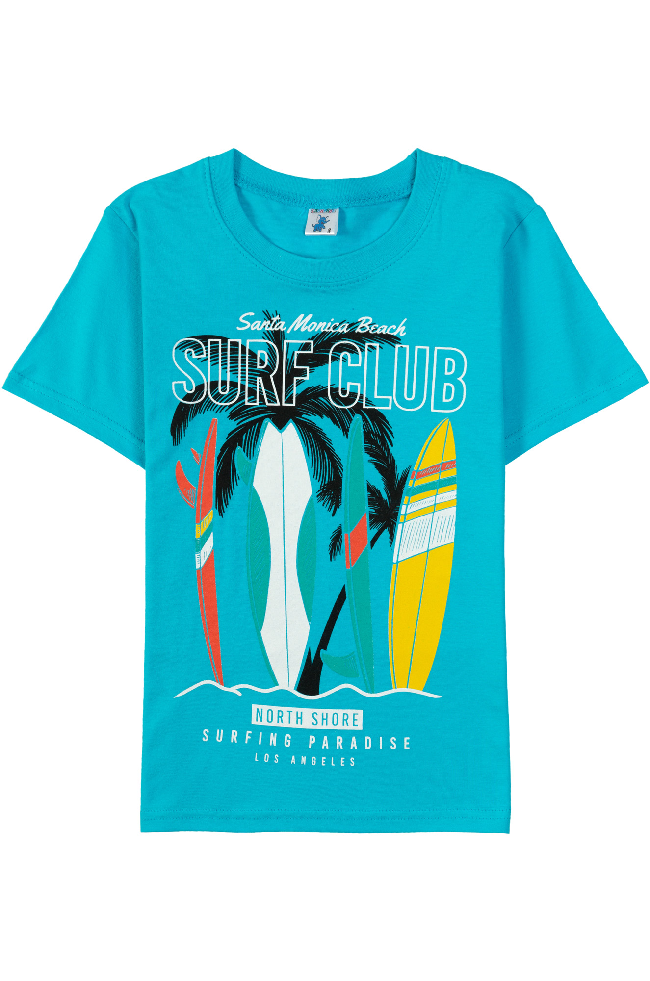 Футболка Maksimoff SH653 Голубой "Surf club" - фото 1