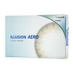 Контактные линзы ILLUSION aero на 1 месяц -1.75/14.2/8.6. 6шт.