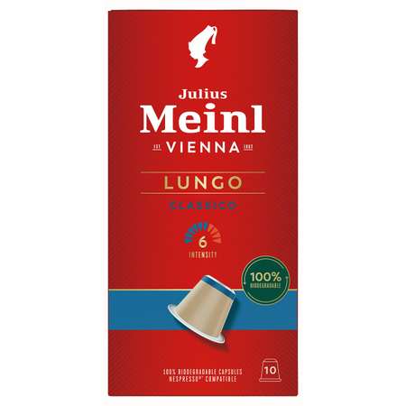 Кофе в капсулах Julius Meinl Лунго классико био Nespresso10 шт