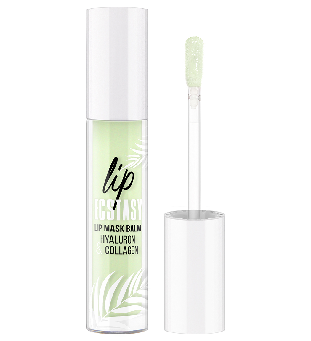 Маска-бальзам для губ Luxvisage LIP ECSTASY hyaluron collagen Тон 603 Mint - фото 1