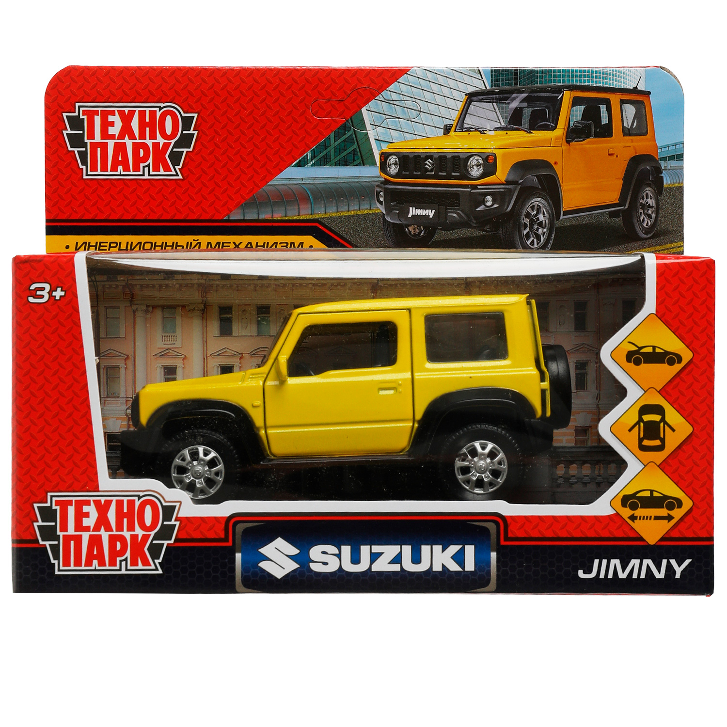 Машина Технопарк Suzuki Jimmy 335447 купить по цене 699 ₽ в  интернет-магазине Детский мир