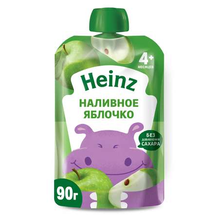 Пюре Heinz наливное яблочко 90г с 4месяцев