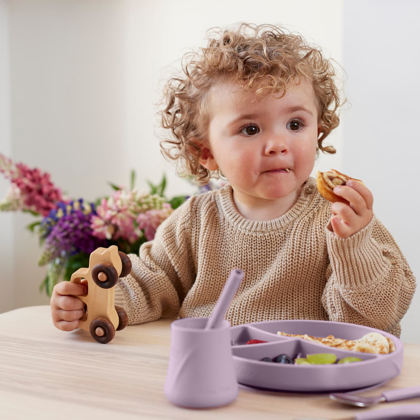 Чашка Everyday Baby силиконовая чашка 2 шт лавандовый - фото 7