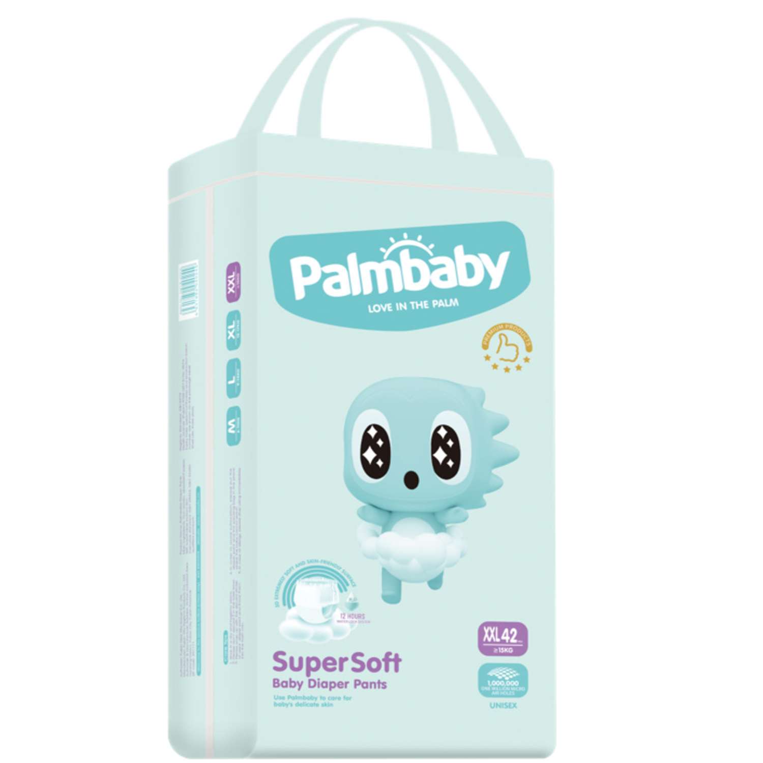 Трусики-подгузники Palmbaby Premium Soft XXL 42 - фото 1