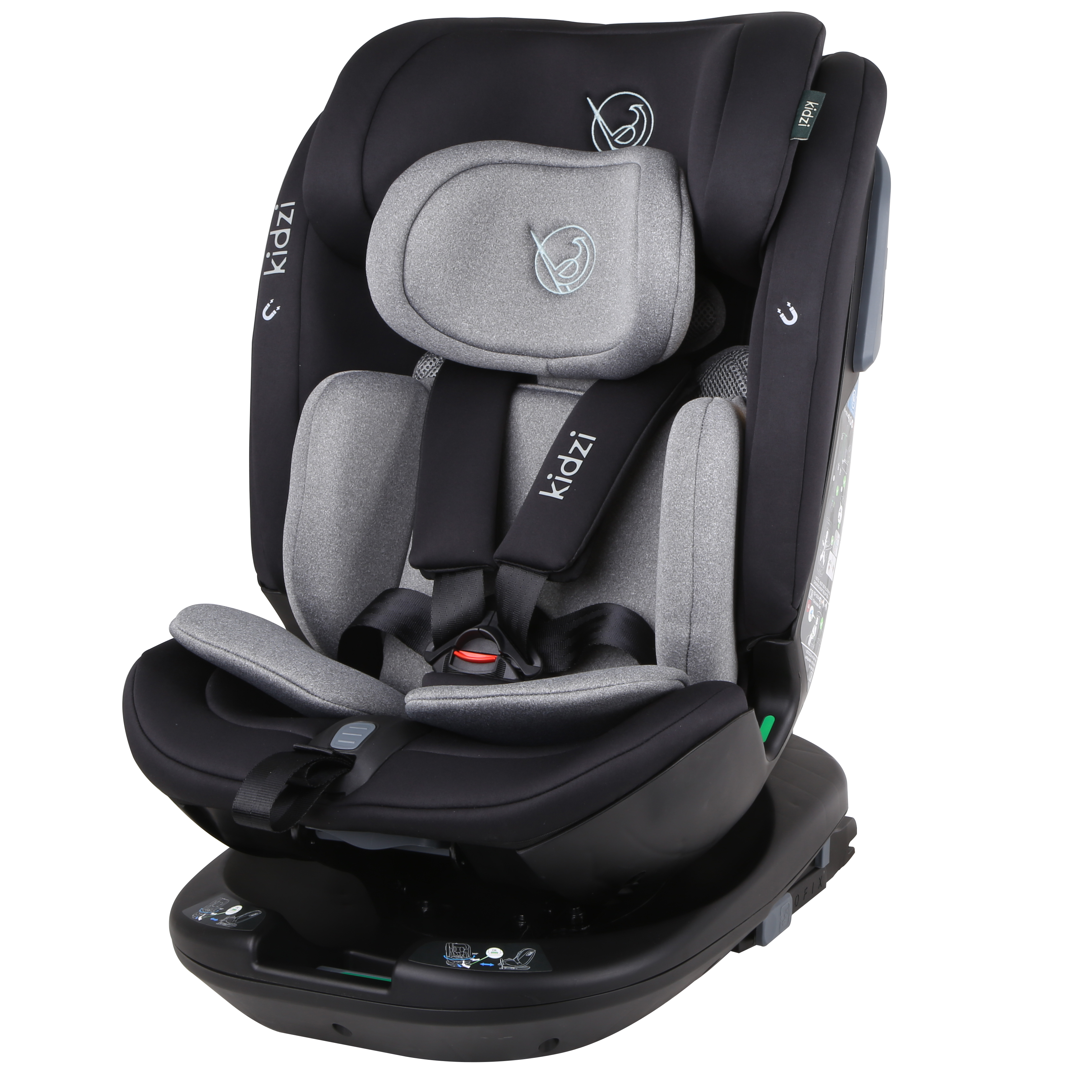 Автокресло Kidzi SPIN PLUS 360 i-SIZE Isofix 0+/1/2/3 (0-36 кг) - фото 10